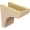 Ekena Millwork 5"W x 10"D x 10"H Classic Legacy Rough Cedar Woodgrain TimberThane Corbel, Primed Tan CORUR05X10X10LGYRCPR - alternate 3